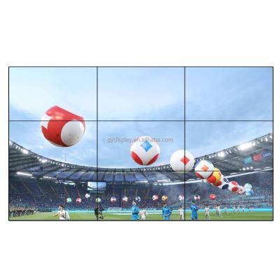 China Factory 46 Inch 2x2 3x3 4x4 Indoor Metal Ultra Shrink Bezel 1.7mm Screen LCD Video Slot Proof Wall for sale