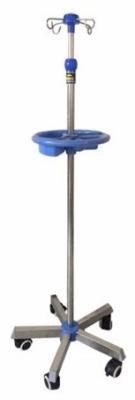 China High Quality Hospital Medical Infusion Stand Stainless Steel Collapsible Save Space IV Pole Drip for sale