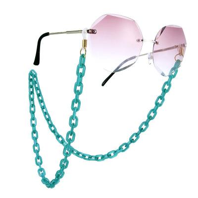 China High quality fashion matte color facemask chain acrylic link masking chain for sale for sale