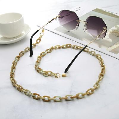 China Fashion glasses accessories anticorrosive glasses rope plastic chain fish-bone chain polypropylene chaine for sale