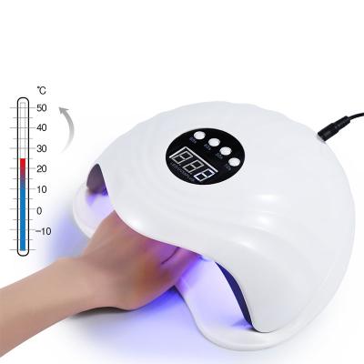 China UV Nail Dryer 108W LED Nail Lamp With Digital Timer Screen Sun UV Light Nail Gel Dryer for sale