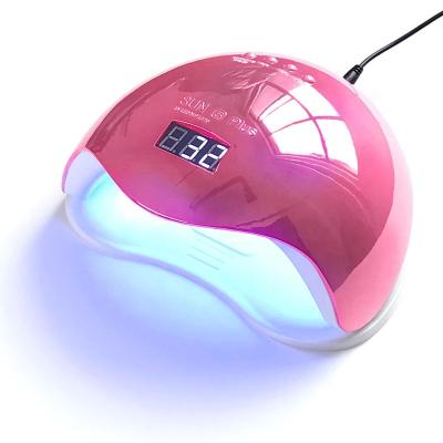 China Nail Art Tool Wholesale Colorful 72W LED UV Nail Lamp with Digital Timer Sun UV Light Nail Gel Dryer for sale