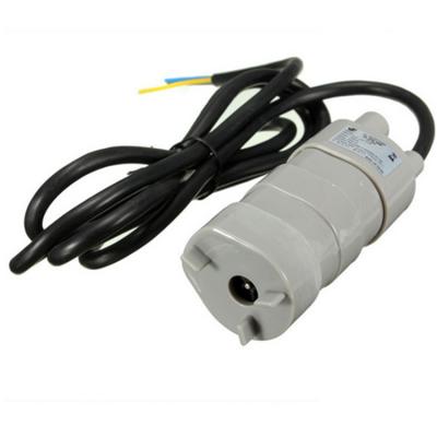 China Water Pump 12V DC Salable 1.2A 5M 14L/Min 600L/H 6-15V For Aquarium Solar Three Core Motor Micro Submersible Water Pump 98mm(Height)*38mm(Diameter) for sale