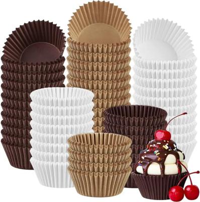 China Disposable Cupcake Liners for Baking Liners Paper Cupcake Wrappers Bulk Cup Cake Cases Muffin Baking Paper Cups for Candy Cooking for sale