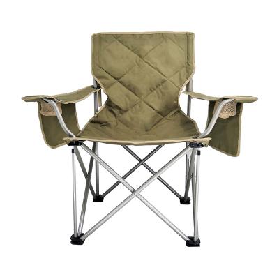 China Lightweight Beach Chair Folding Armrest Camping Chair Easy-Carry Garden Chair For Outdoor for sale