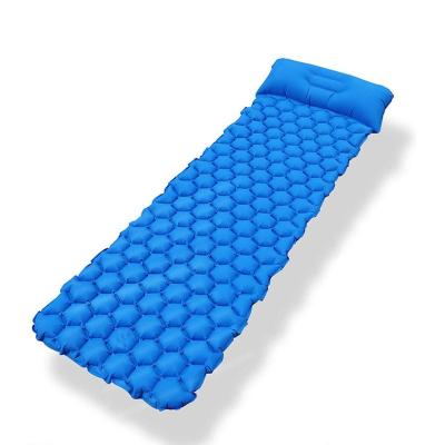 China Waterproof Lightweight Durable Camping Pad Sleep Self Inflating Sleep Mat Air Pad For Backpacking Hike Travel Tent for sale