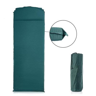 China Waterproof Lightweight Portable Durable Folding Foam Camping Self Inflating Pad Elastic Sleep Pad For Hiking for sale