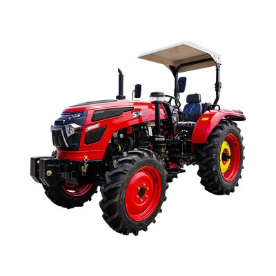 China Eco-friendly Different Color Mini Tractor Farm Machinery 50 HP Tractor Farm Tractors for sale