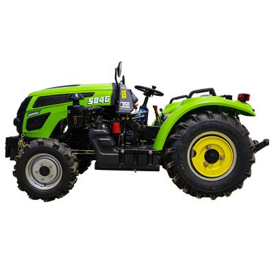 China Hot sale 50hp Mini Tractors Small Farming Machine 4wd 4x4 low price from China factory with high quality on sale for sale