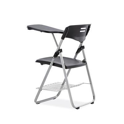 China (Size) conference adjustable plastic cheap folding chair with writing boardSD-20 for sale