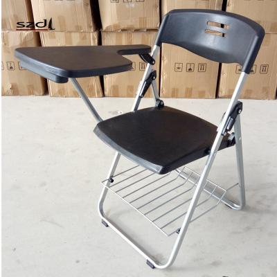 China SD-20 School Furniture Foldable Plastic Tablet And Writing Chair Conference Chairs Meeting Wholesale Conference Plastic Folding Chair for sale