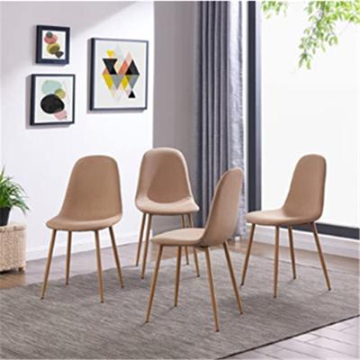 China Factory Price Cheap Hot Selling Force Home Furniture Modern Velvet Fabric Dining Chair With Metal Legs for sale