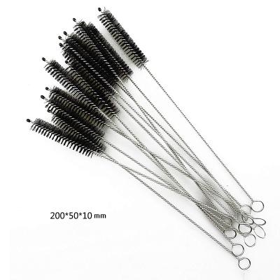 China Durable Nylon Stainless Steel Hand Cleaning Brush Test Tube Brush for sale