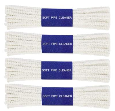 China Sustainable Cotton Soft Natural White Pipe Cleaner For Cleaning Pipe for sale