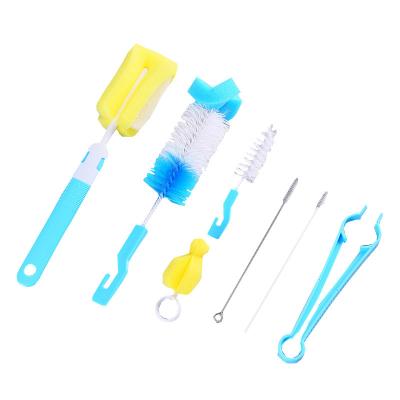 China Viable 6 in 1 Bottle Brush Cleaner Kit, Cleaning Play Brush for Cups Sports Bottle Baby Bottle Nipple Straws for sale