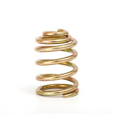 China Large diameter compression spring, spring steel, color-plated compression spring for sale