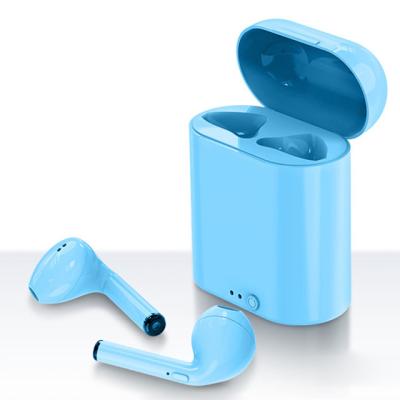 China New i7 MINI Wireless Bluetooth Earphone 5.0 Earphone Stereo Headset Wireless Earbuds With Charging Box For All Smart Phone for sale