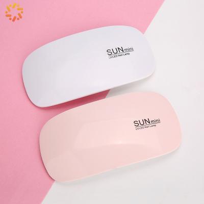 China Best Selling LED UV Lamp Nail Dryer Best Selling Handsome Mini Nail 6W Household Portable LED Nail Dryer Plastic Electric UV Lamp Best Led UV Light For Gel Nails for sale