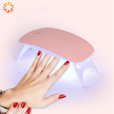 China UV LED Lamp Nail Dryer 6w SUN 45s/60s Portable USB Gel Nail Cure Polish Dryer 45s/60s Timer Mini LED Nail Kit Set UV Nail Dryer Setting Machine DC 5V Nail Art Light for sale