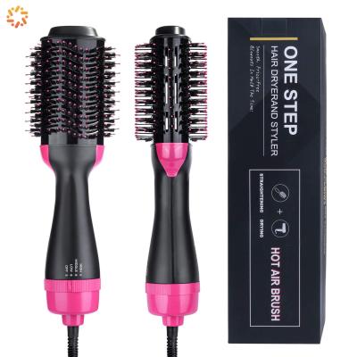 China 2021 Ionic Hot Brush Air Comb Best Selling Electric Hair Dryer 3 in 1 for sale