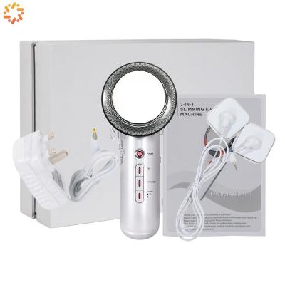 China Weight Loss Mini Fat Burning Machine Beauty Device EMS Infrared Ultrasonic Body Weight Loss Slimming Machine for sale