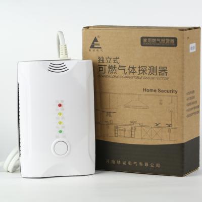 China Wall mounted standalone CO alarm with relay and shutoff valve optional for home use for sale