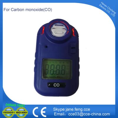 China Portable handheld carbon monoxide gas alarm with primary battery and weight of 90g for sale