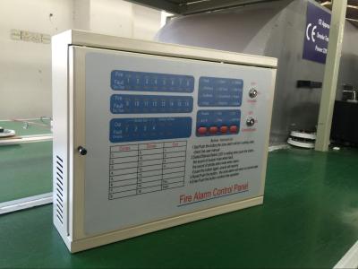 China 16 Zone fire alarm control panel for fire system with English version wall mounted type for sale