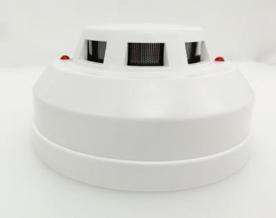 China 2 wired conventional smoke detector with white color used for hotel building villa for sale