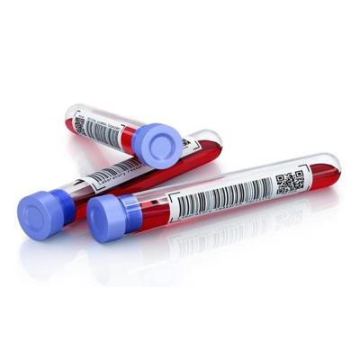 China UV Printing OPP Medication Warning Labels For Blood Collection Tube for sale