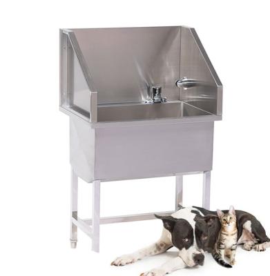 China Viable Manufacturer High Quality Electric Stainless Steel Dog Tub Pet Supplies Lifting Pet SPA Shower for sale