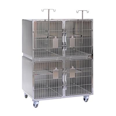 China High Quality Sustainable And Sturdy 304 Stainless Steel Professional Factory Safe Cat Condos for sale