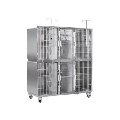 China High Quality Sustainable And Sturdy 304 Stainless Steel Professional Factory Safe Cat Condos for sale