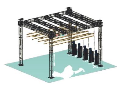 China System Machinery For Theater Stage Customized By Manufacturer Electric Light Truss Lifting Mechanical System Machinery For Theater Stage for sale