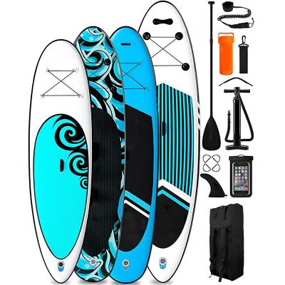 China Enjoy Hot Selling Wonderful Surfing Experience Inflatable SUP Inflatable Paddle Board With Seat Rack Surfing Board Water Sports Surfboard for sale