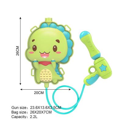 China Outdoor Safety Summer Water Play Toys For Kids Water Gun With Backpack Kids for sale