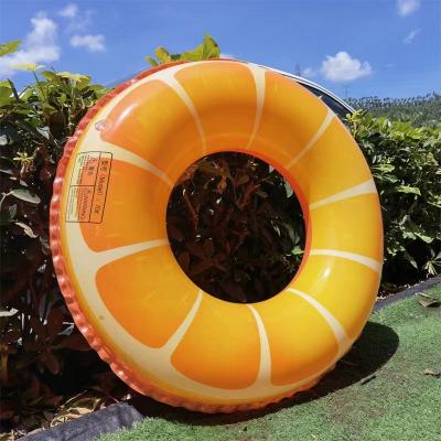 China Wholesale Eco-friendly Durable Model PVC Swimming Ring Inflatable Tube Swimming Float For Kids Adults Fruit Pool Floats Toys for sale