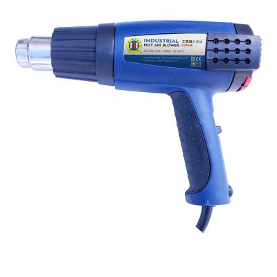 China 2300W Temperature Wrap 2300W Digital Display Heat Gun Portable Adjustable Shrink Adjustable Good Quality C-Market Industrial Hot Blower for sale