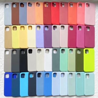 China Custom Brand Logo Designer Luxury Cell Phone Straight Edge Soft Silicone TPU Rubber Case Anti-drop For Iphone 11 for sale