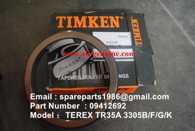 China TEREX 09412692 CUP BEARING TIMEKN QUARRY  NHL DUMP TRUCK TR35 TR50 TR60 TR100 3305B 3305F 3303 3307 TR45 TR70 MT4400 for sale