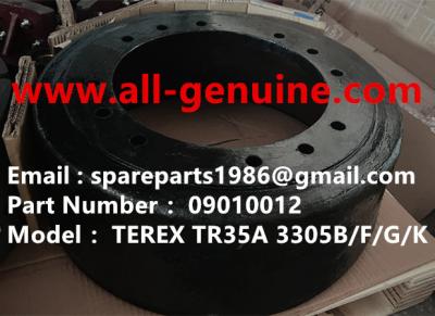 China 09010012 BRAKE DRUM 3305B/F/G/K TR35A TR45 TR50 TR60 TR70 TR100 TEREX NHL DUMP TRUCK TR100 HAULER TRUCK OFF HIGHWAY for sale