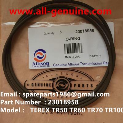 China ALLISON TRANSMISSION 23018958 O RING TEREX TR35A 3305F 3305G 3305K 3305B RTD GENUINE PARTS for sale