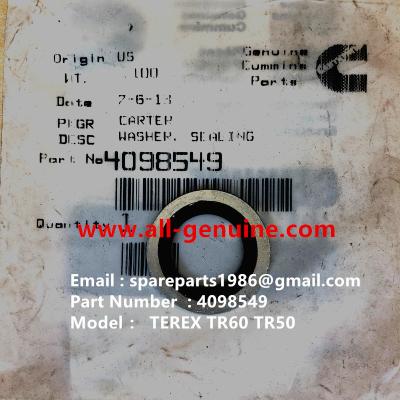 China CUMMINS TEREX 4098549 WASHER DUMP TRUCK NHL TR35 TR50 TR60 TR100 3305B 3305F 3303 3307 TR45 TR70 MT4400 CUMMINS ALLISON for sale