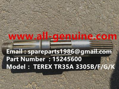 China 15245600 SHAFT TEREX NHL CUMMINS ALLISON 3303 3305 3307 TR35A TR50 TR60 TR100  UNIT RIG MT3300 MT3600 MT3700 MT4400 for sale