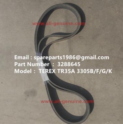 China 3288645 BELT FOR TEREX NHL UNIT RIG SANY TR35A 3303 3305 3307 TR50 TR60 TR100 NTE240 NTE260 MT3600 MT3700 MT4400AC for sale