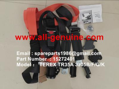 China TEREX 15272401 SAFETY BELT KIT NHL MINING DUMP TRUCK TR35 TR50 TR60 TR100 3305B 3305F 3303 3307 TR45 TR70 MT4400 for sale