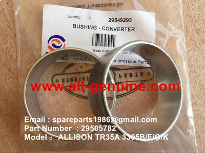 China ALLISON TRANSMISSION 29505782 BUSHING TEREX NHL DUMP TRUCK TR35 TR50 TR60 TR100 3305B 3305F 3303 3307 TR45 TR70 MT4400 for sale