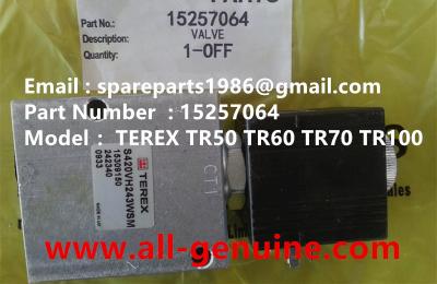 China 15257064 BRAKE VALVE OF TEREX NHL UNIT RIG CUMMINS ALLISON TR35A 3303 3305 3307 TR50 TR60 TR100 MT3300 MT3600 MT4400 for sale