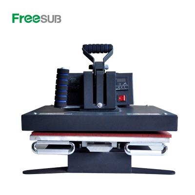 China Garment Shops Freesub 38*38cm T-shirt Heat Press Machine Flatbed Heat Transfer Printing Machine for sale