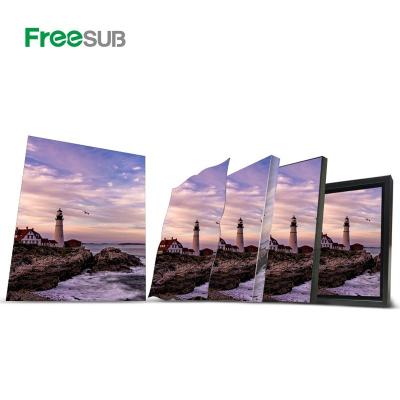 China Wholesale 20*30cm HD Promotional Photo Sublimation Metal Sublimation Aluminum Blank Page for sale